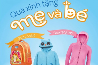 Quà tặng đặc biệt khi mua sữa cho bà mẹ và trẻ em